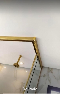 Vidrolar - Comrcio de Vidros - Multi Box Dourado at o teto